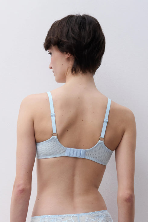 Chantelle Fleurs Lace Unlined Plunge Bra