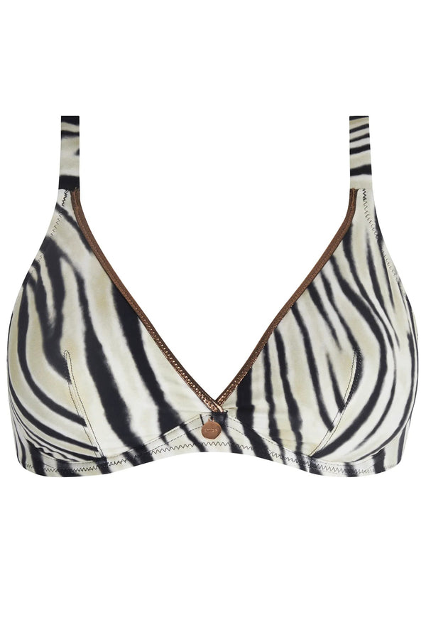 Antigel B49 La Tigre Blanc Halter Bra Bikini