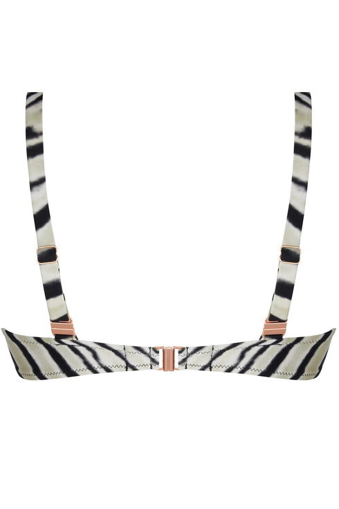 Antigel B49 La Tigre Blanc Halter Bra Bikini