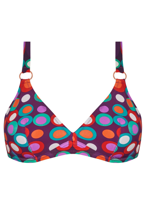 Antigel B89 La Pois Disco Halter Bra Bikini