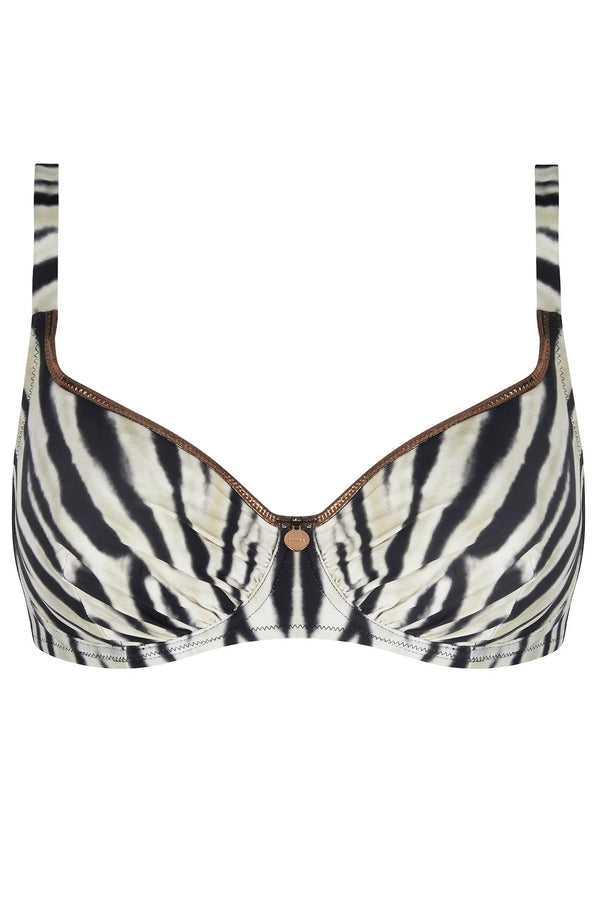 Antigel B49 La Tigre Blanc Demi Cup Bikini Top