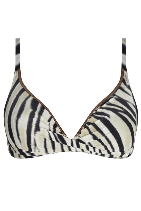 Antigel B49 La Tigre Blanc Padded Triangle Bra N/w