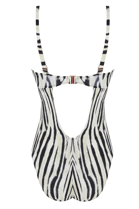 Antigel B49 La Tigre Blanc Padded Triangle Swimsuit