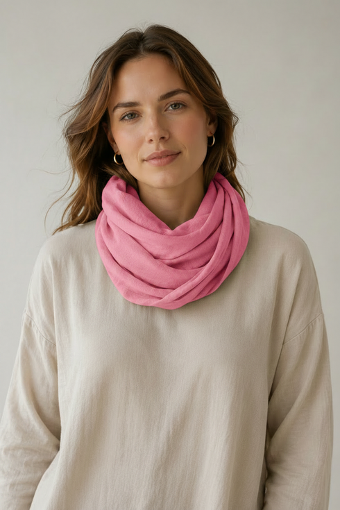 Shan Katy Tube scarf one size linen