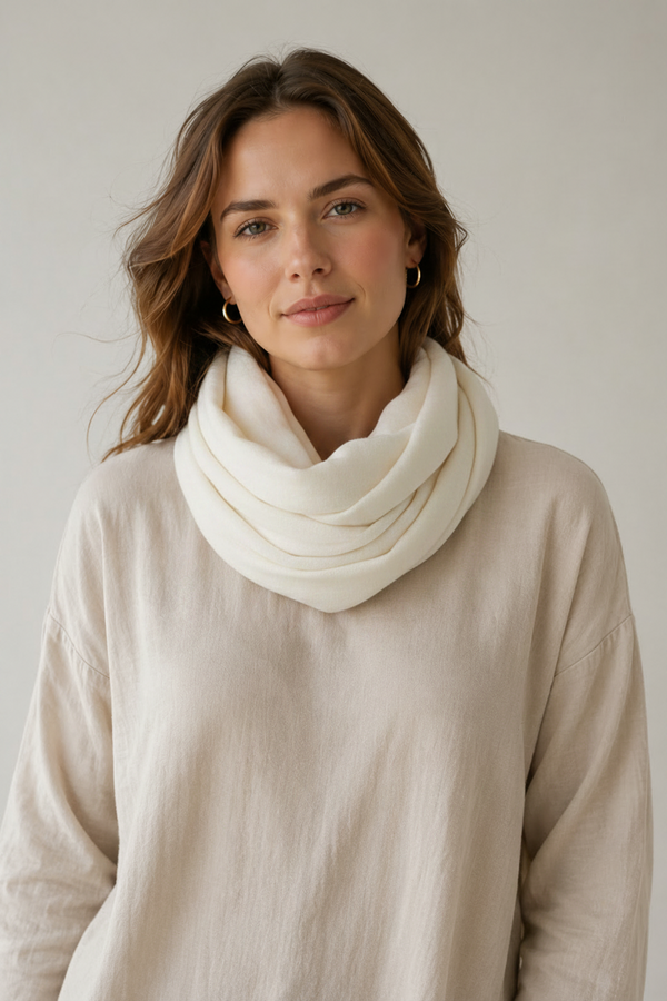 Shan Katy Tube scarf one size linen