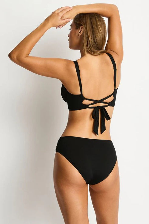 Sea Level Essentials Edit Twist Mid Bikini Pant