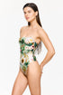 Gottex Flirtt Jungle Treasure Open Back One Piece