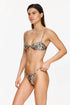 Gottex Flirtt Silky Python Brallete Bikini Top