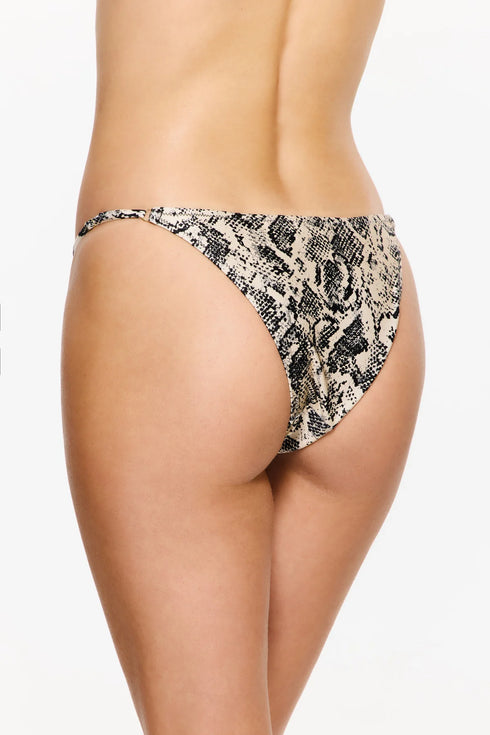 Gottex Flirtt Silky Python Adjustable Bikini Bottom