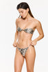 Gottex Flirtt Silky Python Brallete Bikini Top