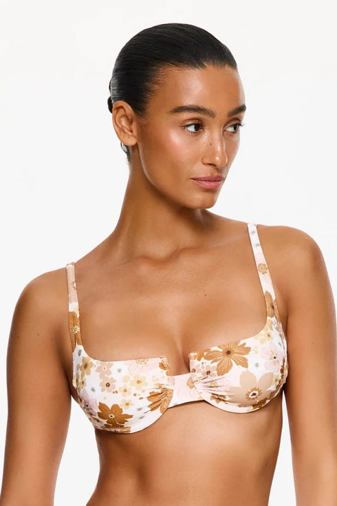 Gottex Flirtt Nostalgic Bloom Underwire Bikini Top