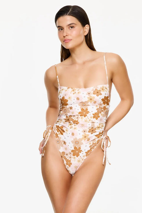 Gottex Flirtt Nostalgic Bloom Adjustable One Piece