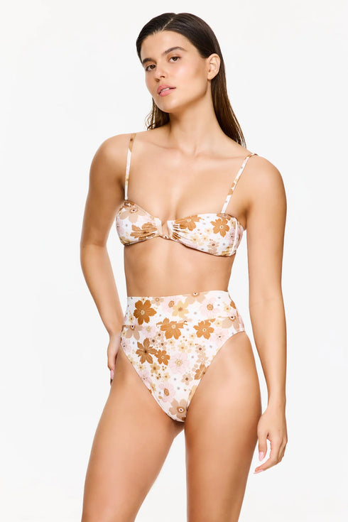 Gottex Flirtt Nostalgic Bloom Bandeau Bikini Top