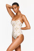 Gottex Flirtt Love Notes Reversible Open Back One Piece