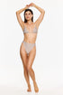 Gottex Flirtt Love Notes Reversible High Waist High Leg Bikini Bottom