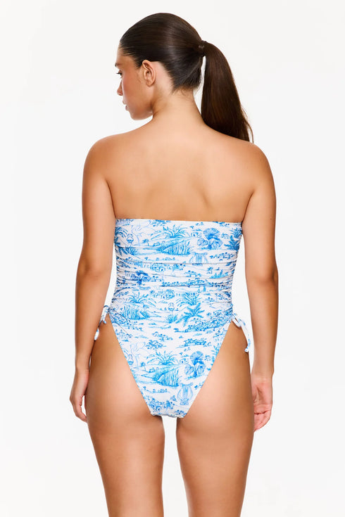 Gottex Flirtt Summer Toile Bandeau One Piece