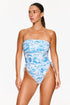 Gottex Flirtt Summer Toile Bandeau One Piece