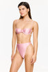 Gottex Flirtt Satin Royale High Waist High Leg Bikini Bottom