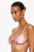 Gottex Flirtt Satin Royale Triangle Bikini Top