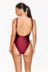 Gottex Flirtt Satin Royale Scoop Neck Adjustable One Piece
