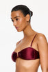 Gottex Flirtt Satin Royale Bandeau Bikini Top
