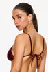 Gottex Flirtt Satin Royale Triangle Bikini Top