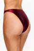 Gottex Flirtt Satin Royale High Waist High Leg Bikini Bottom