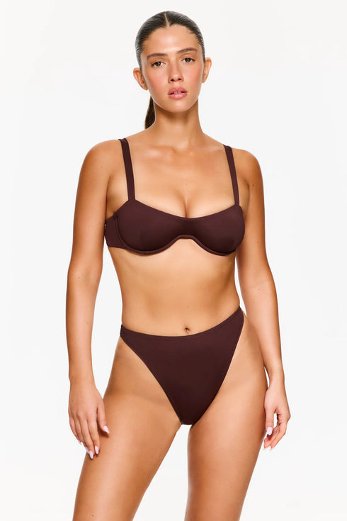 Gottex Flirtt Vacay Mode High Waist High Leg Bikini Bottom