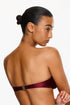 Gottex Flirtt Satin Royale Bandeau Bikini Top