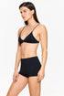 Gottex Flirtt Solid Black V-Neck Bikini Top