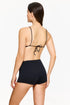 Gottex Flirtt Solid Black V-Neck Bikini Top