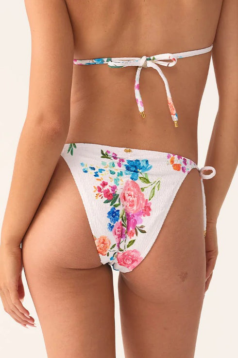 PQ Swim Florencia Smocked Tie Side Bottom