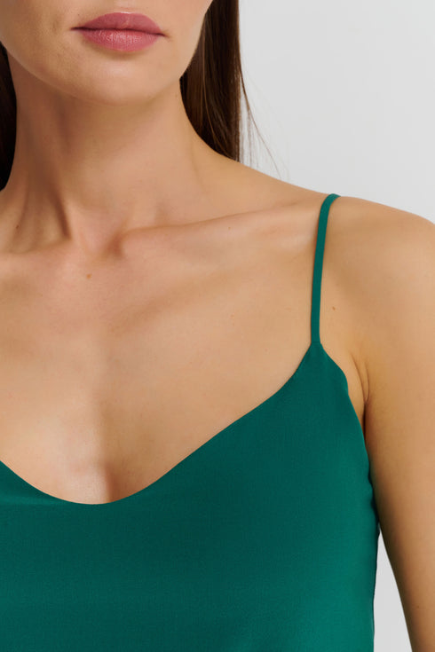 Shan Céline Bias-cut silk camisole