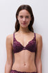 Chantelle Illusion Lace Plunge Contour Bra