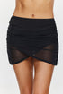 Gottex Flirtt Solids Skirt Mini Sheer