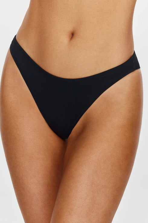 Gottex Flirtt Solids Mid-Rise Bikini Bottom