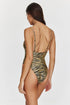 Gottex Flirtt Wild One One Piece Swimsuit with Cut-Out Stripes