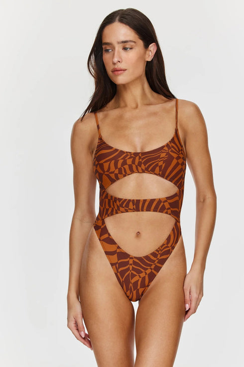 Gottex Flirtt Retro Jungle One-piece swimsuit