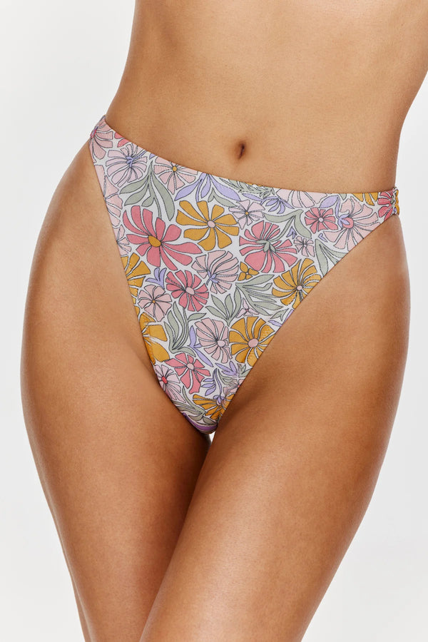 Gottex Flirtt Soft Bloom High leg Bikini Bottom