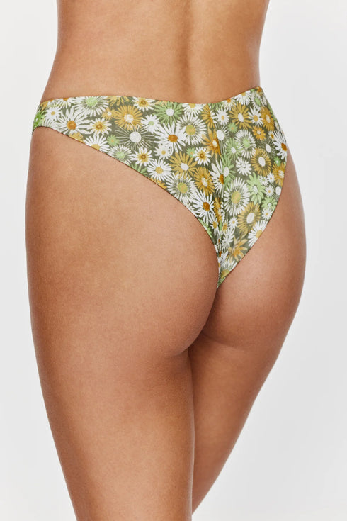 Gottex Flirtt Gardenia Mid-Rise Bikini Bottom