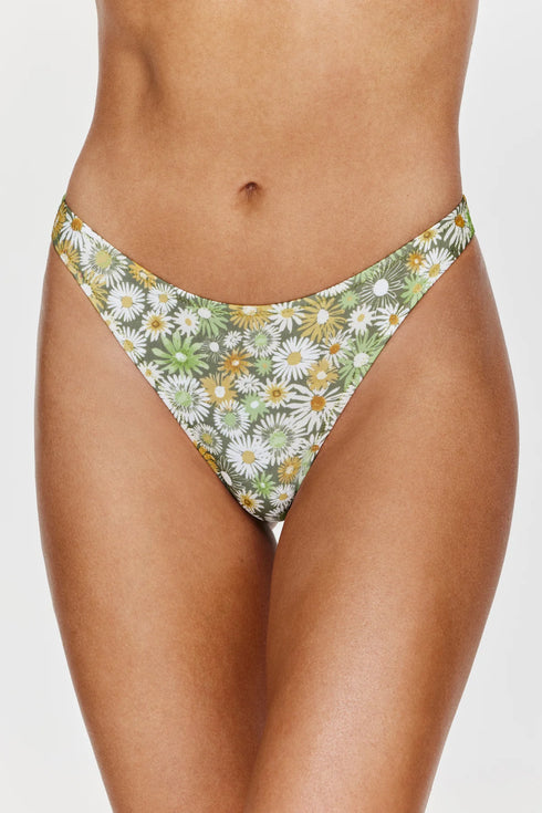 Gottex Flirtt Gardenia Mid-Rise Bikini Bottom