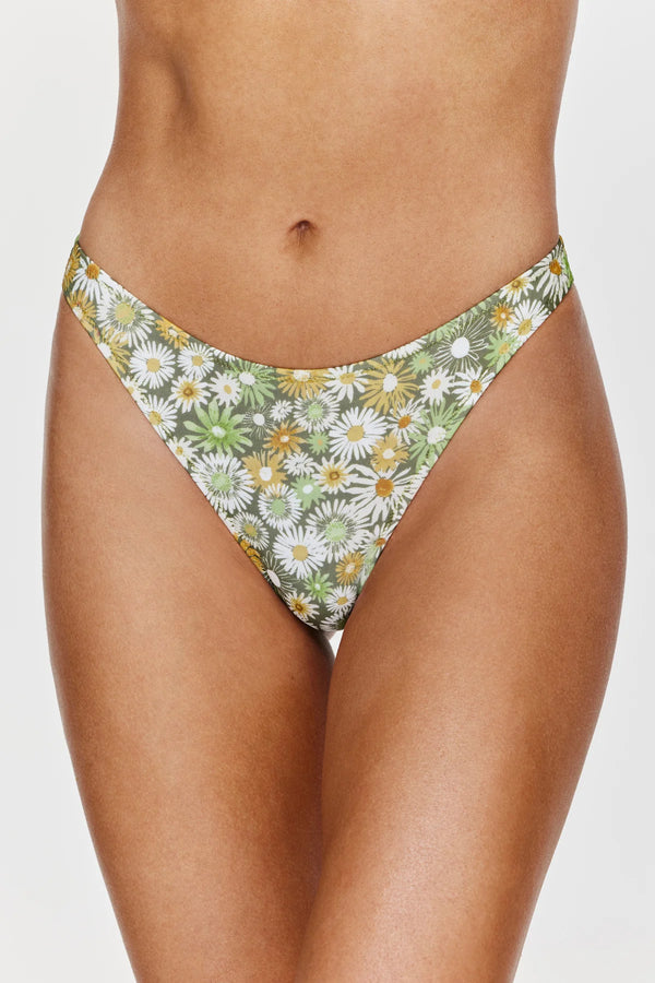 Gottex Flirtt Gardenia Mid-Rise Bikini Bottom
