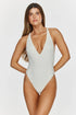 Gottex Flirtt Mermaid Island Deep V Side One-Piece Swimsuit