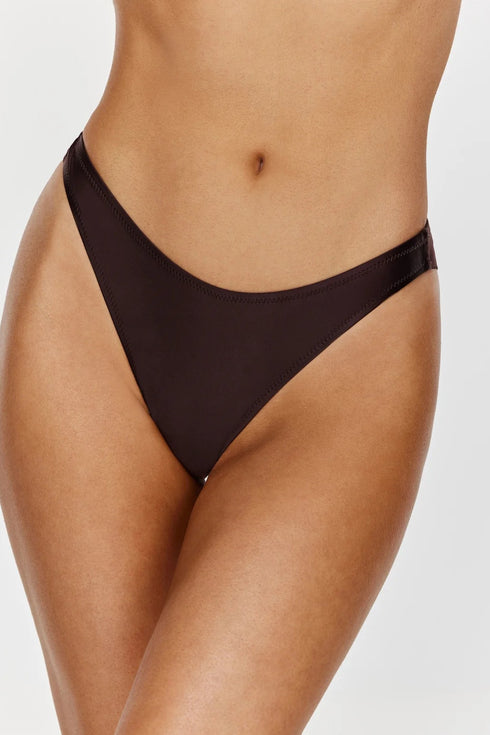 Gottex Flirtt Satin Touch Mid-Rise Bikini Bottom