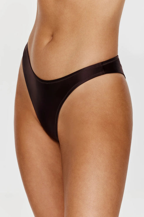 Gottex Flirtt Satin Touch Mid-Rise Bikini Bottom