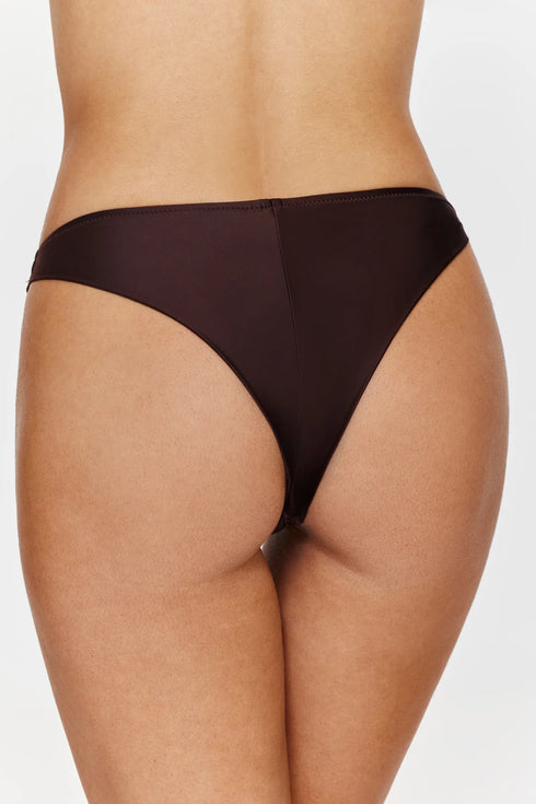 Gottex Flirtt Satin Touch Mid-Rise Bikini Bottom