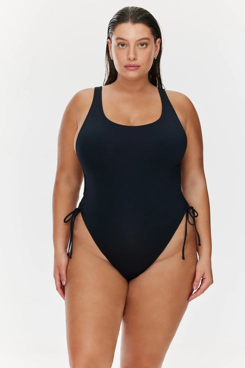 Gottex Flirtt Solids Scoop Neck One Piece