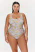 Gottex Flirtt Soft Bloom Scoop Neck One-piece swimsuit