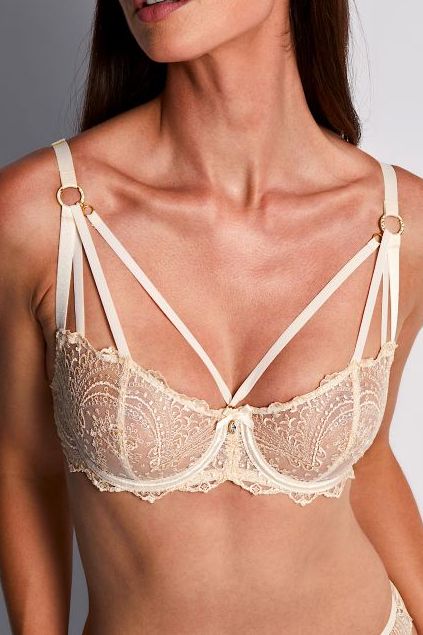 Aubade Ecrin Noir Underwired Half Cup Bra