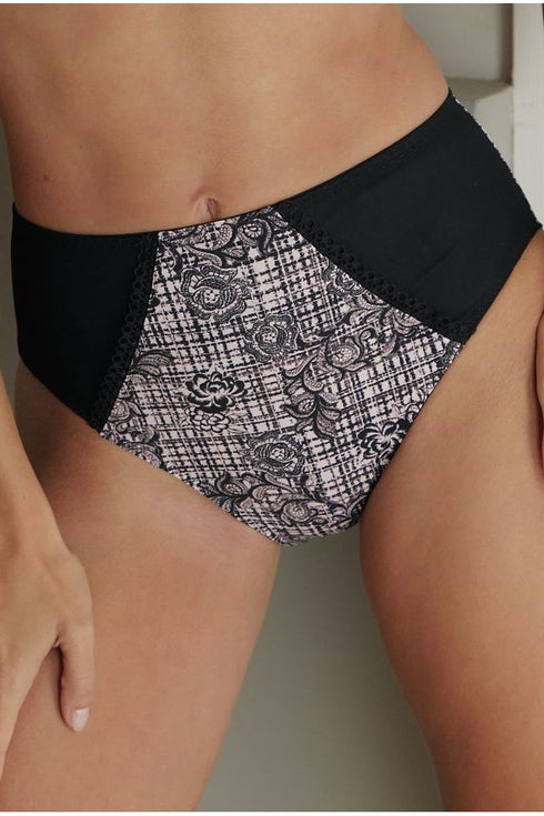 Antigel J60 Tartan Glamour High Waist Brief
